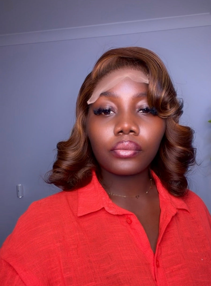 12” bouncy wave wig
